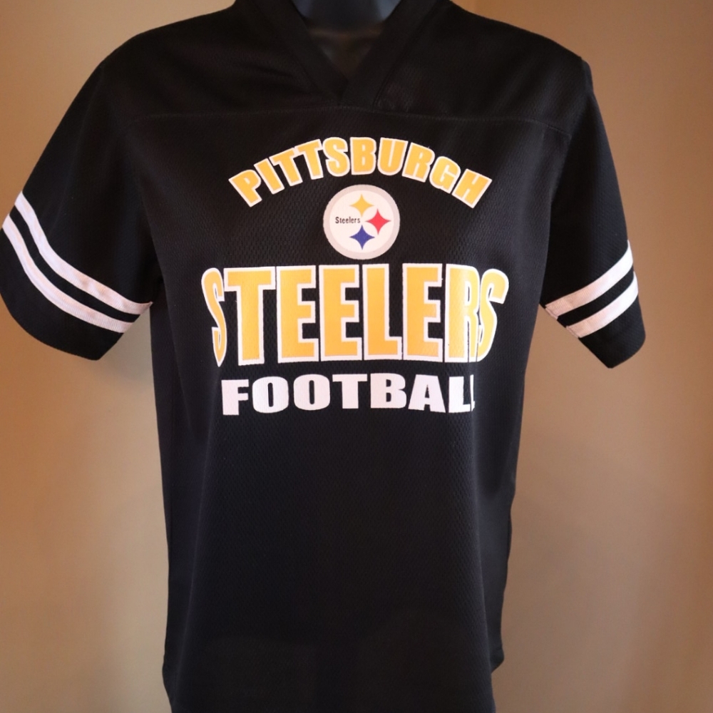 NFL Team Apparel - Pittsburgh Steelers Football Youth Jersey LARGE (12-14)